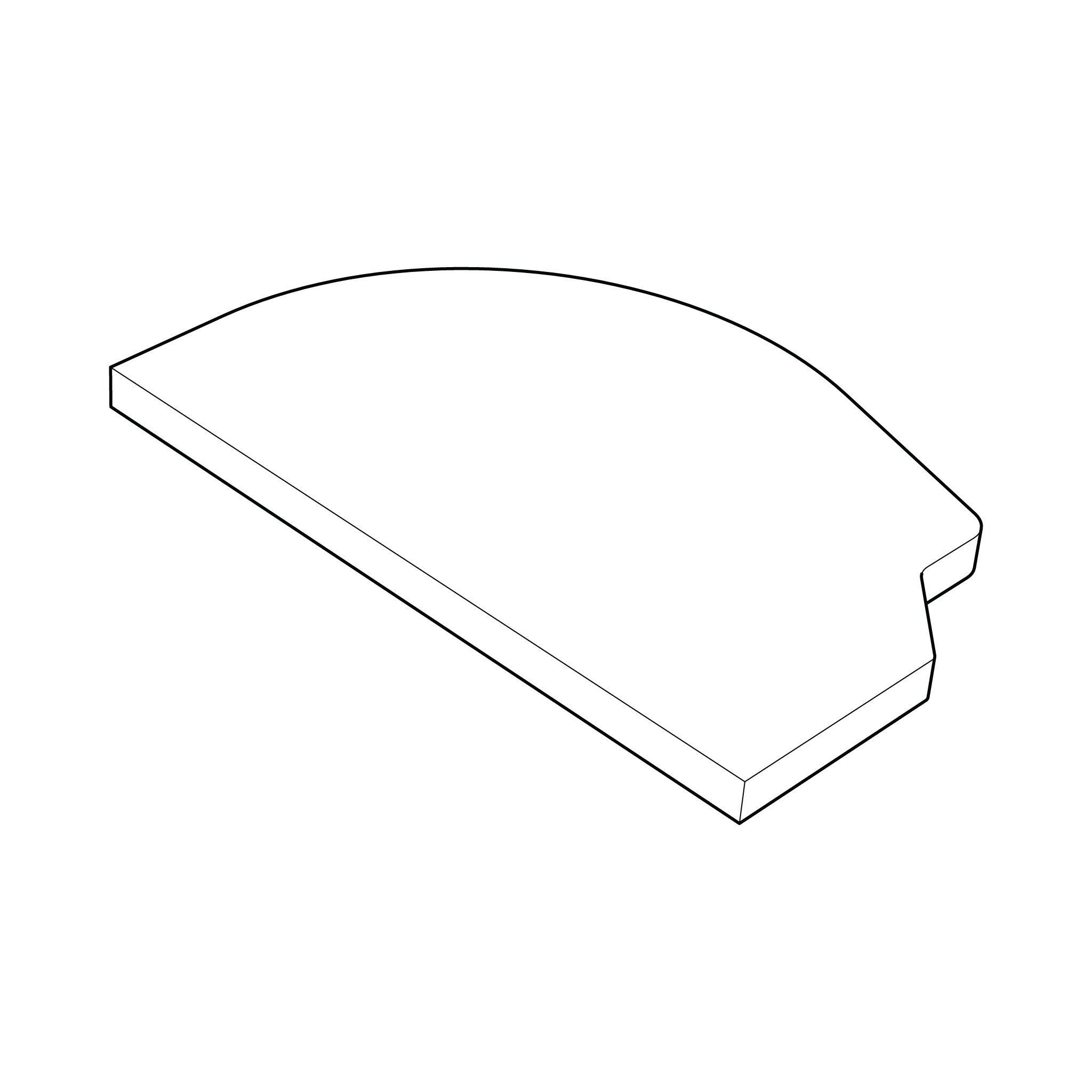 Dome XL (Gen 2) Stone Replacement Kit - Right